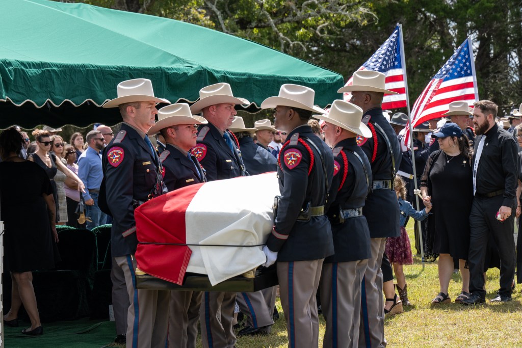 Fallen Texas DPS trooper laid to rest in Huntsville - Bluebonnet News